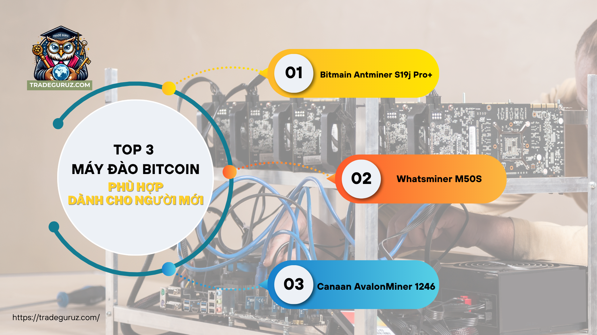 Top 3 máy đào Bitcoin phù hợp dành cho người mới